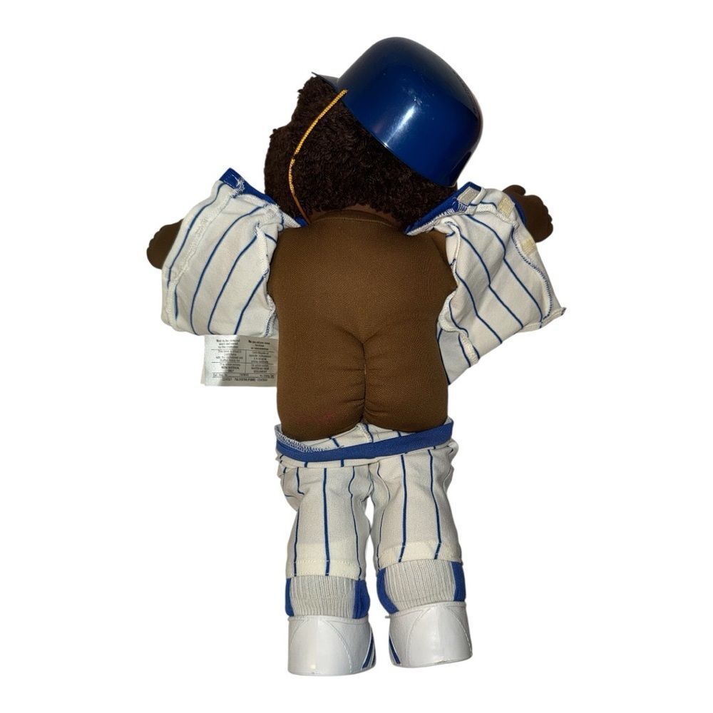 VTG 1984 Cabbage Patch Kids African American Chicago Cubs Doll Red Stamp MLB - Picture 4 of 10
